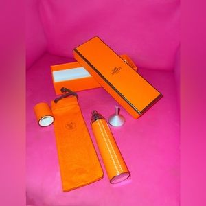 Authentic Hermes Refillable leather case